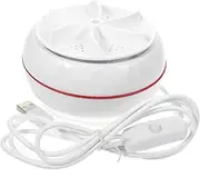 HOMSFOU Mini Washing Machine Turbine Portable Folding Laundry Washer for Socks Underwear