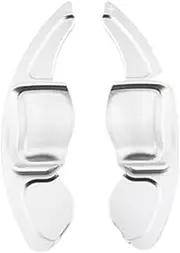 QASULER for Skoda, for Scala, for Superb, for Combi RS Iv, for Scout, for Octavia, for Fabia VRS MK3, for Kamiq Car Steering Wheel Extend Shifters Gear Paddles Car Paddle Shifter(Silver)