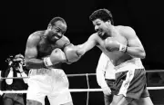 Dwight Muhammad Qawi Blocks The Punch v Narcisco Maldonado Old Boxing Photo
