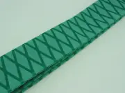 X - HEAT SHRINK TUBE ROD BUILDING CUSTOM HANDLE GRIP Cork Hypalon 30mmX64" GREEN