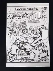 Spider Man Vs Hulk Cover Re Imagined