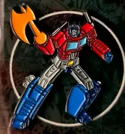 Optimus Prime LIMITED EDITION Exclusive Transformers BAM! GEEK Enamel Pin