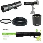 HD ZOOM LENS 420-1600MM + UV FOR NIKON D5100 D5200 D5300 D5500 D7000 D7100 D3400