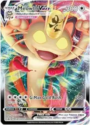 Pokémon Meowth VMAX - SWSH005 - SWSH Black Star Promos - Collectible Card - 1 Pack