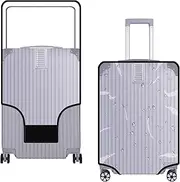 [Kinglighten] Luggage Cover Protector Bag PVC Clear Plastic Suitcase Cover Protectors Travel Luggage Sleeve Protector