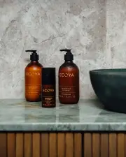 ECOYA Hand & Body Wash 450ml - Sandalwood & Amber