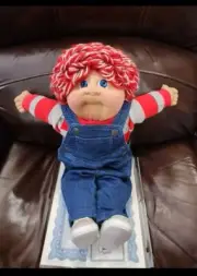 Soft Sculpture Cabbage Patch Kid Valentine's Day Newborn