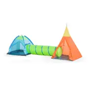 Swing Slide Climb Adventure Tent Set Play Equipment