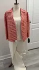 Women's Kasper Gold Jacket & Pants 3 Piece Set - Size 12P