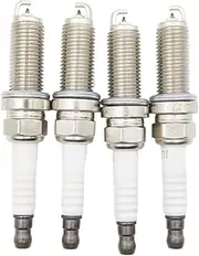 4PCS Iridium Spark Plug Compatible for Mazda 3 6 CX-3 CX-5 MX-5 2.0/2.5L Miata PE5R18110 ILKAR7L11 94124 PE5R-18-110 PE21-18-110
