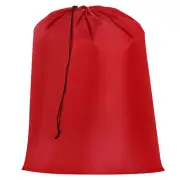 Laundry Bag Extra Large Heavy Duty Drawstring Bag 28 Inch x 40 Inch, Red