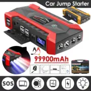 99900mAh 12V Portable Car Jump Starter Power Bank Pack Battery Charger Booster