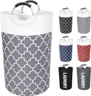 Large Laundry Basket Laundry Hamper Bag Washing Bin Clothes Bag Collapsible Tall