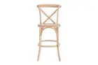 Matt Blatt Melrose Cross Back Counter Stool (Natural Beech/Board Seat),