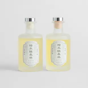 hoi! LAB台灣茶香氛 精油擴香220ml-檜木醺森林(2入組)