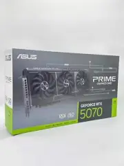 ASUS NVIDIA GeForce RTX 5070 Prime Triple Fan 12GB GDDR7 Graphics Card In Hand