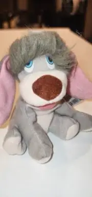 Anastasia Movie POOKA Puppy Dog Applause 1997 6" Plush Beanie Doll Paper Tag