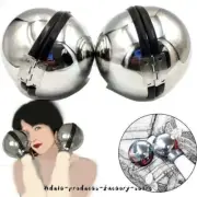 New Stainless Steel Binding Set Handcuffs Helmet Slave Lock Ball Helmet Couples