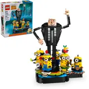 LEGO 75582 - Despicable Me Brick-Built Gru and Minions