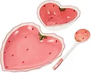 OHPHCALL 1Set Decorative Salad Bowl Multi Function Serving Plate Food Spoon for Home Parties Weddings Lightweight Stackable Tableware