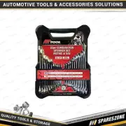 22 Pcs of PK Tool Combination Spanner Set - Metric & SAE Cr-V Steel