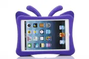 Catzon Butterfly Soft Silicone Tablet Case 7.9 inch For iPad Mini 1/2/3/4/5-Purple