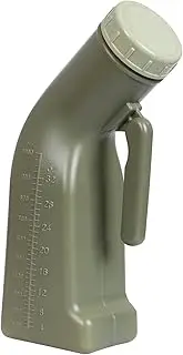 Urine Bottles for Men Urine Bottle Portable Pee Bottle Urine Collection Container Men's Bed Bottle with Screw Lid for On the Go Emergency 1L