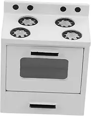 Educational Pretend Play Dollhouse Miniature Stove Realistic Gas Stove Toy for Kids Mini Kitchen Set