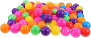 Milisten 100Pcs Colorful Mini Game Balls for Play Balls for Indoor Outdoor Fun Easy to Clean and Store for Playpens and Activity Areas
