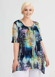 New Tags - TS TAKING SHAPE - Size XS 14-16 Esperance Tunic Top