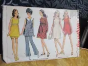 Maternity Dress Tunic Shorts Bellbottom Pants 12 Simplicity 8163 Sewing Pattern