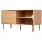 Oak Look Storage Unit Television Stand TV Entertainment Shelf Table Decorative
