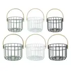Fruit Basket Chicken Wire Egg Basket Storage Metal Vegetable Kitchen Egg Storage