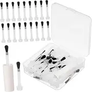 Nail Bottle Brush Replacement 1 Pack of Disposable Flat Head Nail Polish Applicators for Diy Professional Use Nail Polish Brush Set