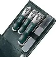 Nail Clippers Set 4 Pieces Stainless Steel Set Pedicure Care Tools New Manicure Set for Women and Men Professional Nail Clippers Manicure Set