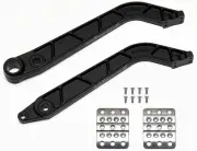 WILWOOD ADJUSTABLE RETROFIT KIT FOR REVERSE SWING MOUNT BRAKE & CLUTCH PEDAL ASY