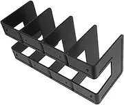 Tofficu Multi Function Decorative Book Holder Book Stand for Organizing Documents and Magazines Convenient for Home Office Library and Study