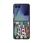 Galaxy Z Flip7 Impact Magnetic Case surfboards transparent