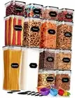 14 Pack Airtight Food Storage Containers for Kitchen Pantry Organization and