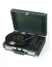 [Crosley] Cruiser Bluetooth Portable Turntable - Dark Emerald