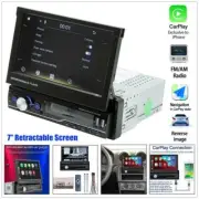7"Retractable Screen Car MP5 Carplay Radio Stereo Bluetooth Reversing Mirrorlink (for: Volvo)