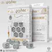 Q Workshop - Harry Potter Modern Dice Set Slytherin White Dice Set 7