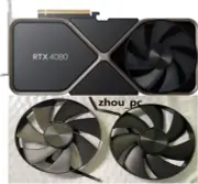 Graphics Card Cooling Fan Replacement For NVIDIA RTX 4080 4090 Founder Edition