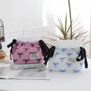 Cute Bow Pattern Napkin Boxes Cover Car Tissue Bag Toilet Paper Case Home Decor