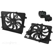 Sterling Cooling Fan Assemblyembly to suit Nissan Pulsar 11/2012 to 12/2017 - NSPS-FNR-52F