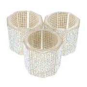 3 Pcs Manicure Tools Nail Art Cup Bowls Cleaning Accessories for Technician