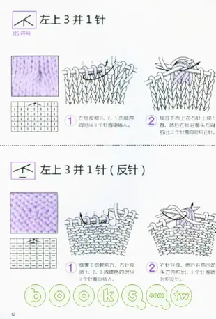 棒針編織基礎技法