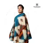 Alpaca Wool Blanket Queen Geometric Multicolor Chakana-andean cross Andean