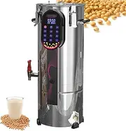 Commercial Soymilk Maker, Dry Wet Beans Automatically Grinding, Auto Clean, 24H Timer, Automatic Alarm, Built in Stainless Steel Filter, Electric Soy Milk Machine or Restaurant(11L)