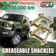 Rear EFS Greaseable Leaf Springs Swing Shackles for Mazda Bravo B2500 B2600 (for: Mazda)